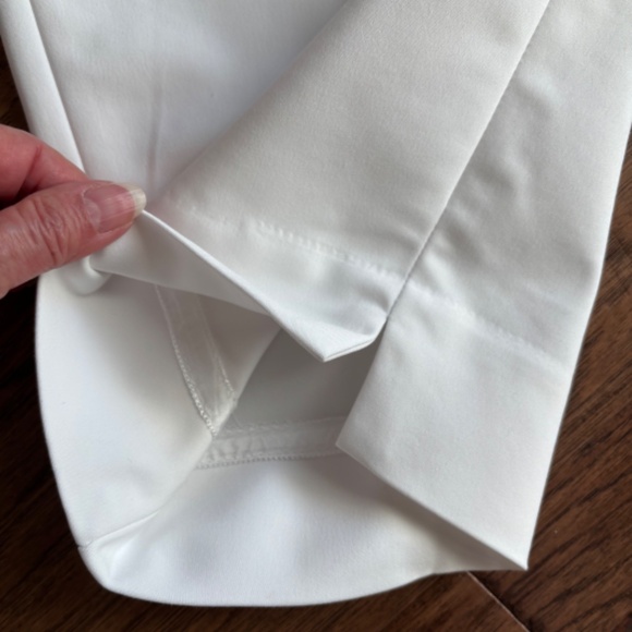 Peter Nygard White Ankle Pants Coastal Resort Casual Office Women's Size 20W - Picture 6 of 9